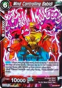 Mind Controlling Babidi (Super Player Stamped) card art