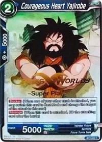 Courageous Heart Yajirobe (Super Player Stamped) card art