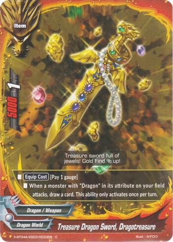 Treasure Dragon Sword, Dragotreasure - New World Chaos - Future