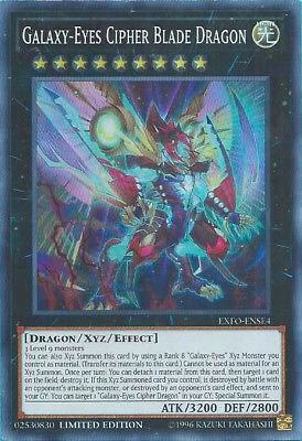 Galaxy-Eyes Cipher Blade Dragon GFTP-EN059 Ultra Rare 1st Edition Yu-Gi-Oh Card