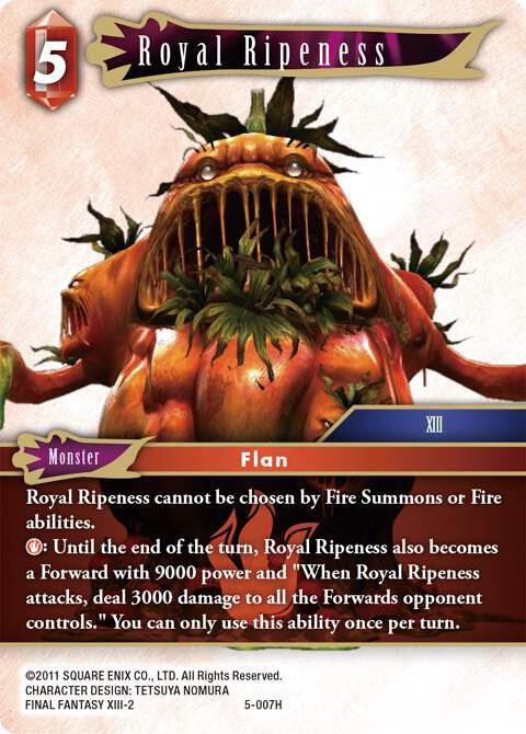Royal Ripeness - Opus V - Final Fantasy TCG - TCGplayer.com