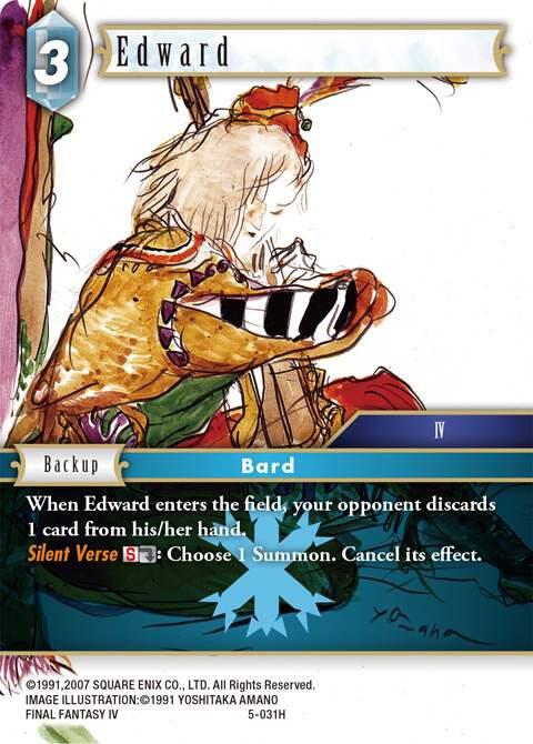 Edward - Opus V - Final Fantasy TCG - TCGplayer.com