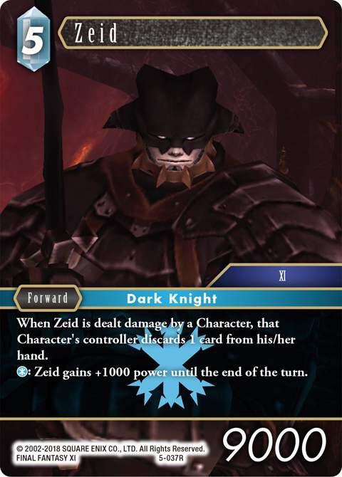 Zeid (Opus V) — Final Fantasy TCG card