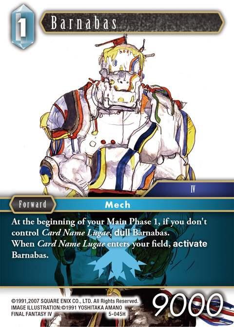 Barnabas - Opus V - Final Fantasy TCG - TCGplayer.com
