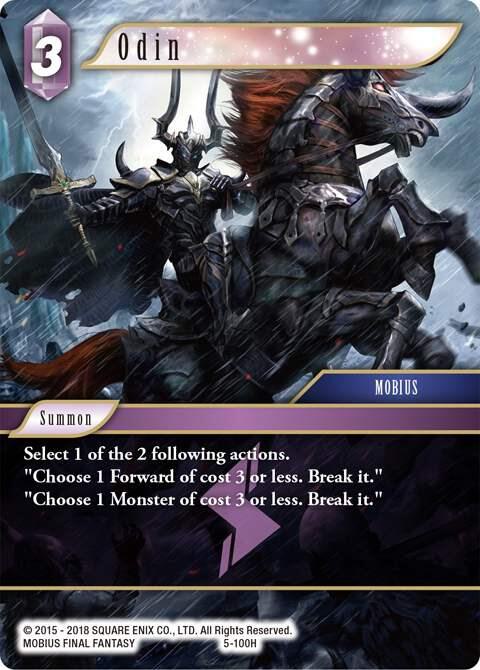 Odin - Opus V - Final Fantasy TCG - TCGplayer.com Odin - Opus V - Final Fantasy TCG - TCGplayer.com