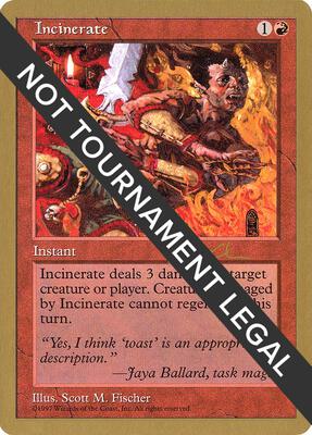 Incinerate - 1997 Paul McCabe