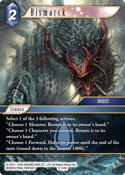 Bismarck - Opus V - Final Fantasy TCG - TCGplayer.com