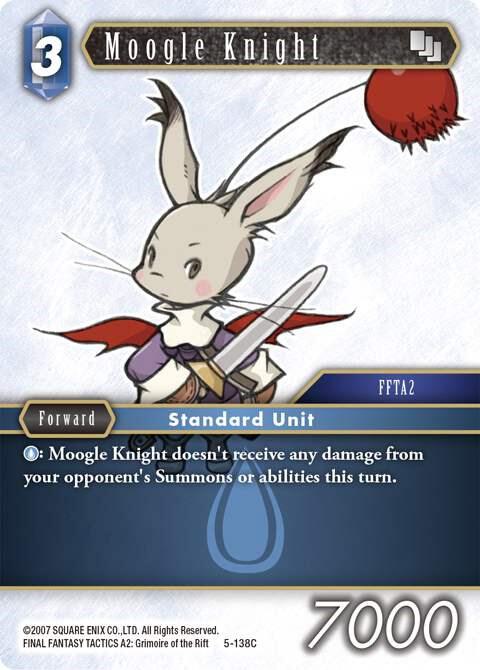Moogle Knight - Opus V - Final Fantasy TCG - TCGplayer.com