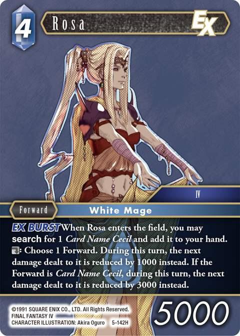 Rosa EX - Opus V - Final Fantasy TCG - TCGplayer.com
