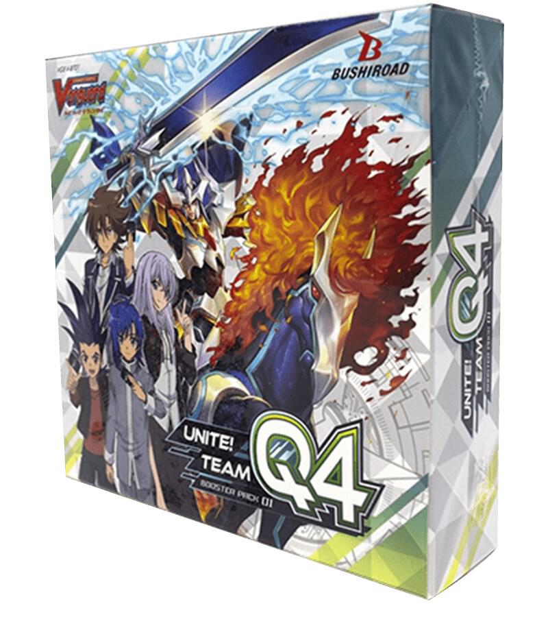 Unite! Team Q4 Booster Box - V-BT01: Unite! Team Q4 - Cardfight Vanguard