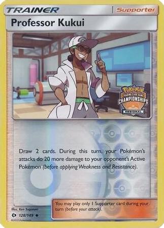 Professor Kukui - 128/149 (Regional Championships) 128/149 from League & Championship Cards