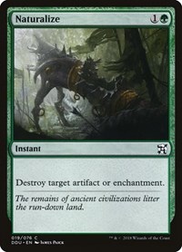 Naturalize (Duel Decks: Elves vs. Inventors)