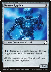Neurok Replica - Duel Decks: Elves vs. Inventors - Magic: The Gathering card