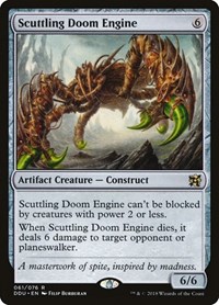 Scuttling Doom Engine - Duel Decks: Elves vs. Inventors - Magic: The Gathering card