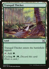Tranquil Thicket (Duel Decks: Elves vs. Inventors)