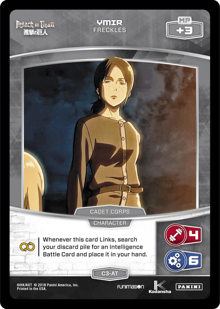 ⭐︎YMR⭐︎ Ymir - Freckles - Attack on Titan - MetaX TCG - TCGplayer.com