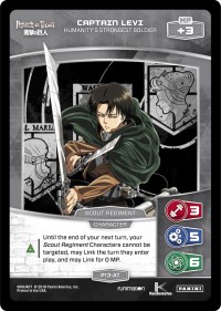 Captain Levi - Humanity's Strongest Soldier