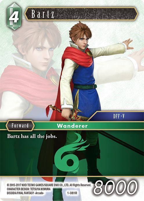 Bartz (Alternate Art Promo) - FF: Promo Cards - Final Fantasy TCG
