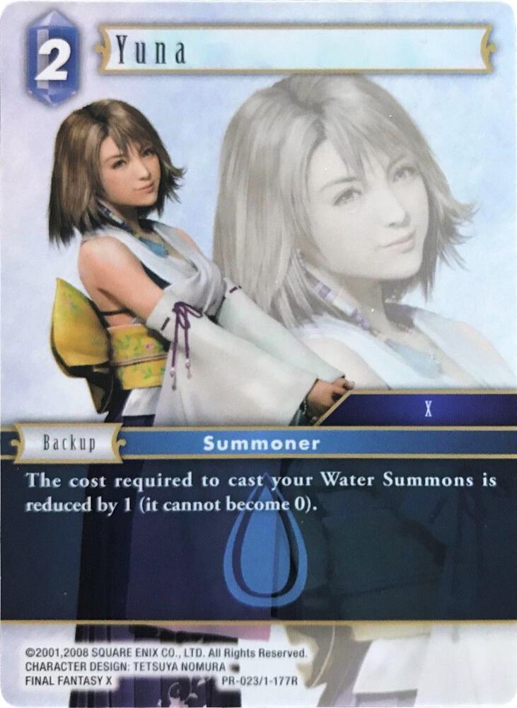 Yuna (Alternate Art Promo) - FF: Promo Cards - Final Fantasy TCG