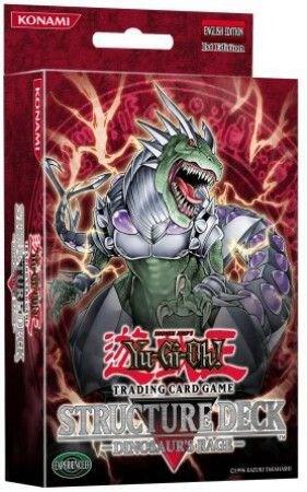 YuGiOh GX Dinosaurs Rage 1st EDITION Structure Deck