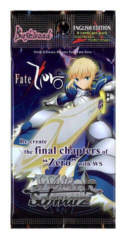 weiss schwarz fate zero booster box 16 Packs - 9 Cards per Pack - English 50 cards per deck Play Book Playing Mat Deck Manual Rules Sheet WeiB (Weiss) Schwarz Booster Box