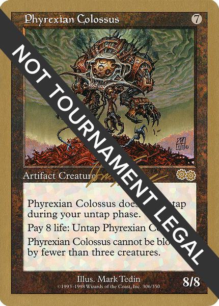 MTG ワールドチャンピオンシップ2000 Jon Finkel Metalworker - 2000 Jon Finkel (UDS) - World Championship