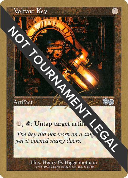 Voltaic Key - 2000 Jon Finkel (USG) - World Championship Decks