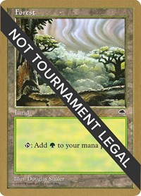 Forest (Cloudy) - 1998 Brian Selden (TMP) - World Championship Decks - Magic: The Gathering card
