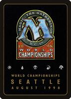MTG Seattle August 1998 Brian Selden World Championship Deck and