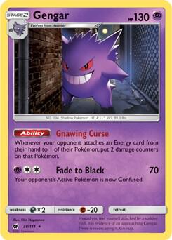 Gengar - 38/111 (Prerelease Kit Exclusive) 038/111 from Deck Exclusives