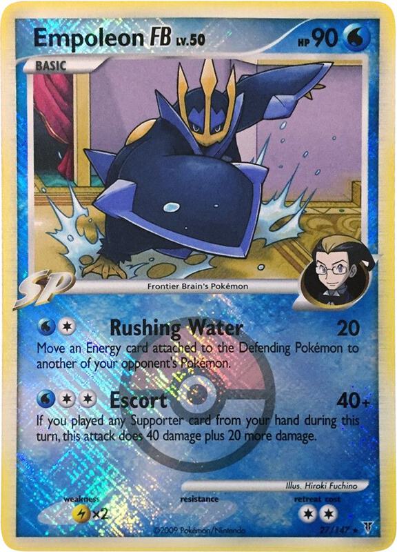 Empoleon FB - 27/147 (League Promo) 027/147 from League & Championship Cards