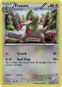 Fraxure - 87/101 (League Promo) #087/101 from League & Championship Cards Pokemon card image