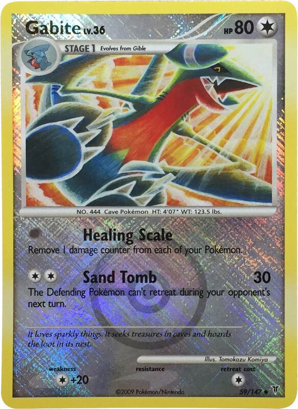Gabite - 59/147 (Championship Promo) 059/147 from League & Championship Cards