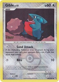 Gible - 106/147 (Championship Promo) [Staff] #106/147 from League & Championship Cards Pokemon card image