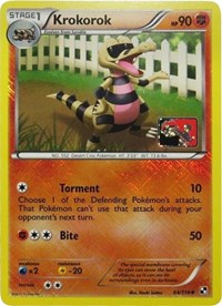 Krokorok - 64/114 (League Promo) #064/114 from League & Championship Cards Pokemon card image