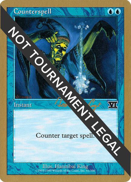 Counterspell - 2000 Tom van de Logt (6ED) - World Championship