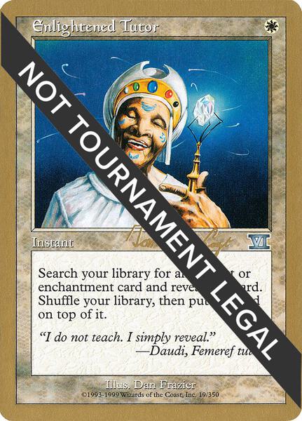 Enlightened Tutor - 2000 Tom van de Logt (6ED) - World
