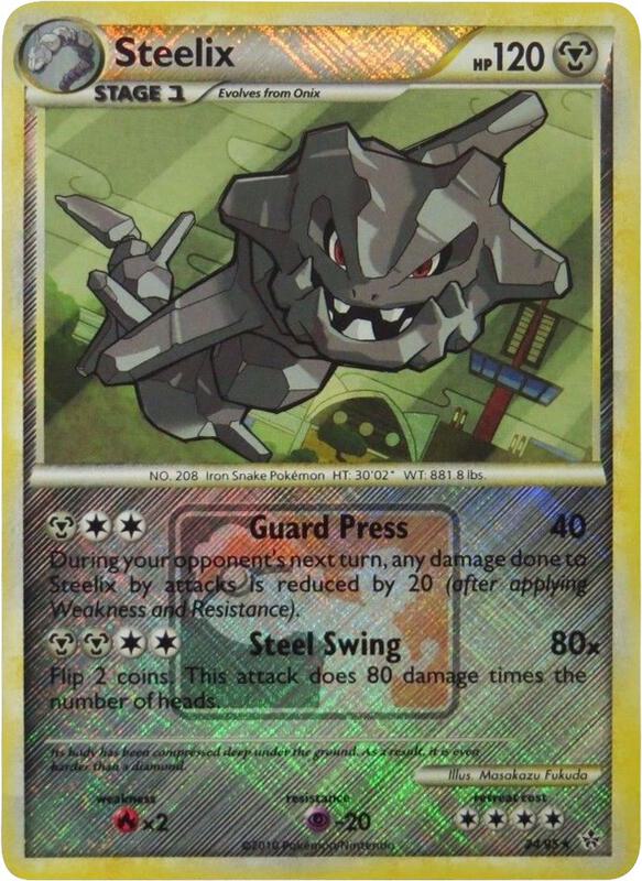 Steelix - 24/95 (League Promo) 024/095 from League & Championship Cards