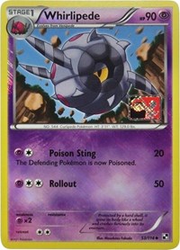 Whirlipede - 53/114 (League Promo) #053/114 from League & Championship Cards Pokemon card image