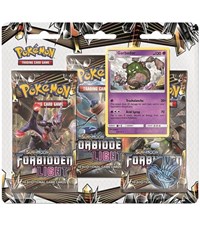 Forbidden Light 3 Pack Blister [Garbodor] from SM - Forbidden Light Pokemon card image