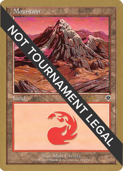 Mountain (343) - 2001 Tom van de Logt (INV) - World Championship