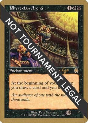 Phyrexian Arena - 2001 Tom van de Logt