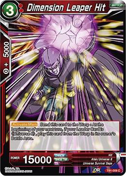 Dimension Leaper Hit #TB1-009 — Tournament of Power