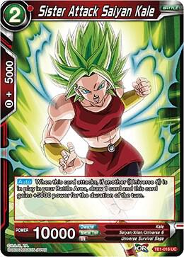 Sister Attack Saiyan Kale - Tournament of Power - Dragon Ball