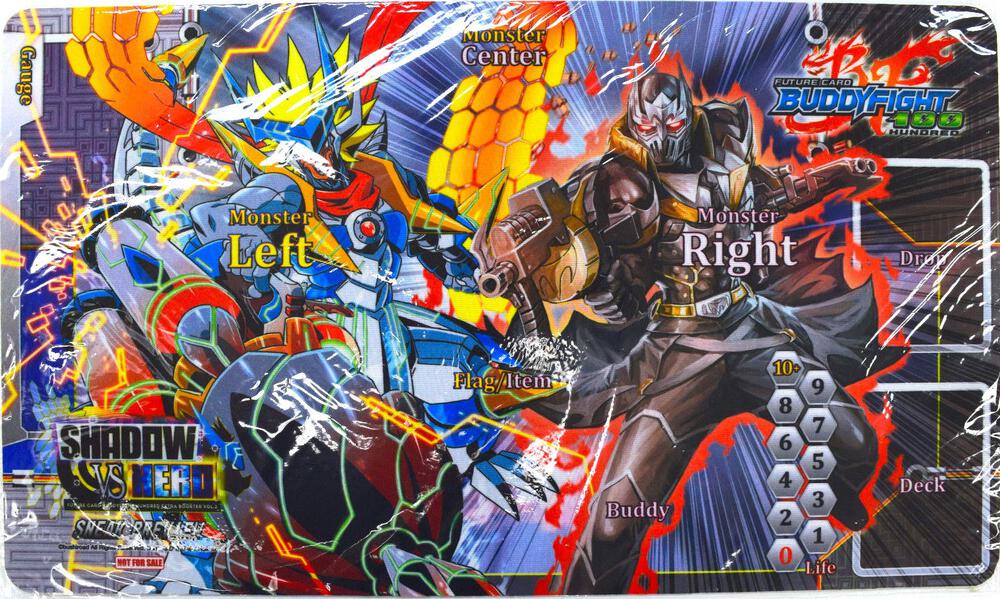 Future Card Buddyfight Sneak Preview Playmat - Shadow VS Hero