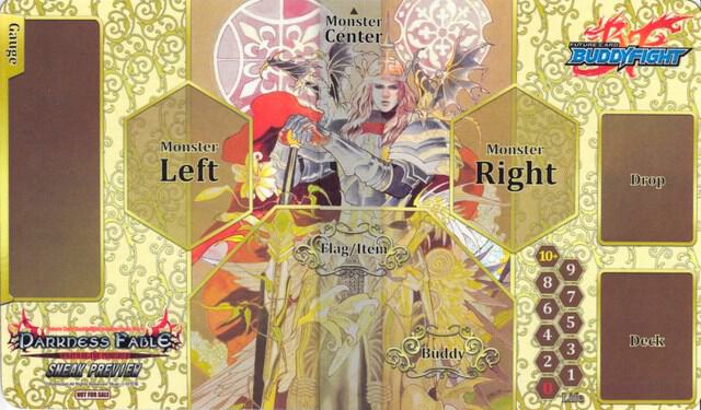 Future Card Buddyfight Sneak Preview Playmat - Darkness Fable
