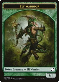 Elf Warrior Token (Duel Decks: Elves vs. Inventors)
