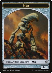 Myr Token - Duel Decks: Elves vs. Inventors - Magic: The Gathering card