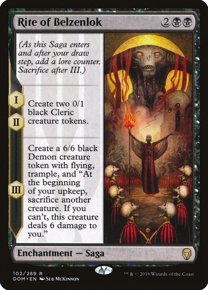 Rite of Belzenlok - Dominaria - Magic: The Gathering - TCGplayer.com