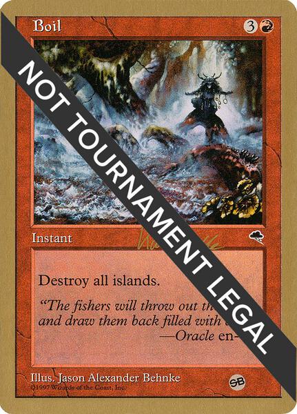 Boil - 1999 Kai Budde (TMP) (SB) - World Championship Decks - Magic: The  Gathering - TCGplayer.com